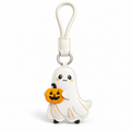 PU Leather Halloween Pumpkin Charm Ghost