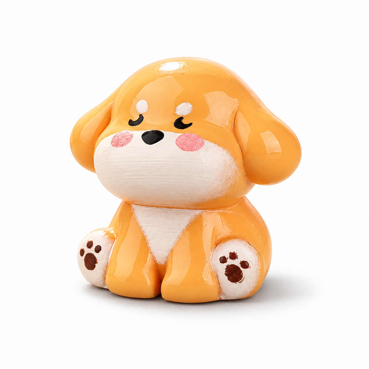 No. 4 Golden Retriever Mini Resin Figurine