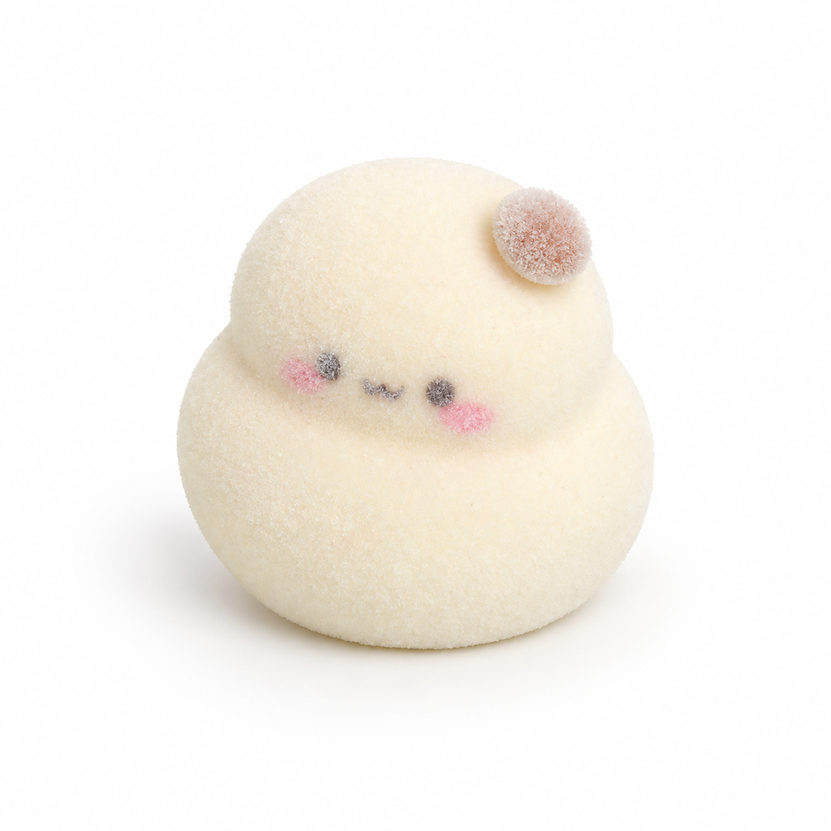 Flocked Yellow Gourd Mini Figurine